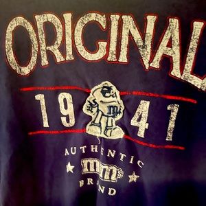 VINTAGE MnM World Shirt Authentic